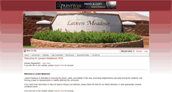 Desktop Screenshot of laveenmeadowshoa.com